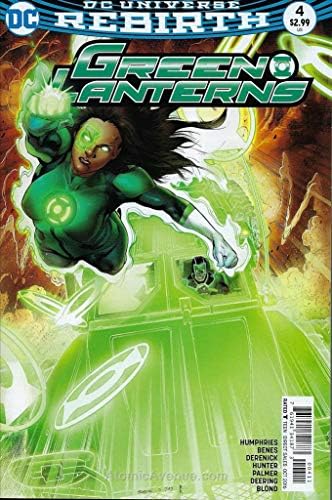 Зелени светлини # 4 VF / NM; комиксите DC