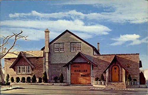 Избата на Брутната Highland, Джим Лийдс-Road, 212, Абсекон Highlands, Ню Джърси, Ню Джърси, Оригиналната реколта картичка