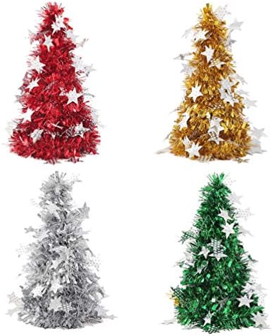Истински Бижута NUOBESTY Мини-Коледна Елха Изискана Имитирующая Коледна Декоративна Модел на Коледно Мини-декорация