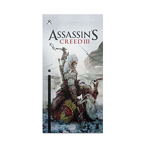 Дизайн на своята практика за главата Официално Лицензирана детска корица на Assassin ' s Creed III С графики, Мат Vinyl Стикер, Детска Стикер на кожата, която е Съвместима с кон?