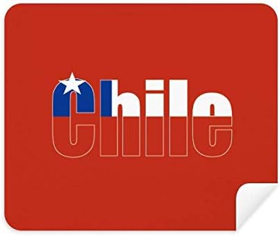 Името на Хартата на Страната на Чили за Пречистване на Екрана на Телефона кърпичка За Почистване на Очила 2 елемента Замшевая Плат