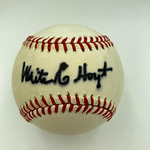 Сингъл Уэйта Хойта с Автограф от Официален представител на Американската лига бейзбол JSA COA - Бейзболни топки с автографи