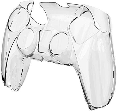 Калъф за безжичен контролер за Playstation PS5, аксесоар, защитен калъф за дистанционно управление, прозрачно (бяло) на кожата