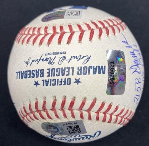Джони Пейка КОПИТО MVP РОЙ подписа Статистика Бейзбол фанатици MLB С Голографическими бейзболни топки С Автографи