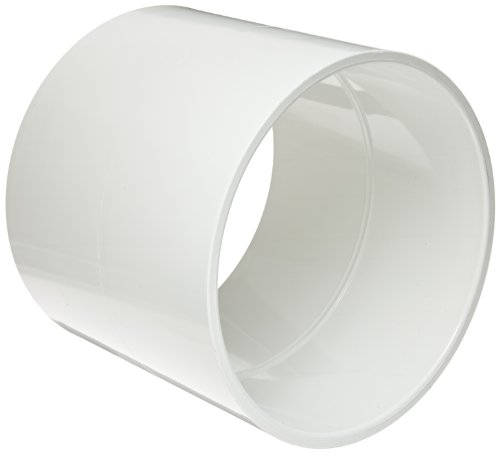 Фитинг за тръба от PVC серия Спиърс 429, съединител, схема 40, бял, 2 гнездо