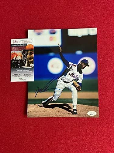 Док Гуудън, с автограф (JSA), фотография 8x10 (Ню Йорк Метс), Реколта - Снимки на MLB с автограф