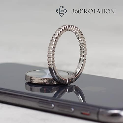 [2] Препоръчителна Поставка за пръстени за CD-та, поставка за пръстени за пръстите със завъртане на 360 градуса