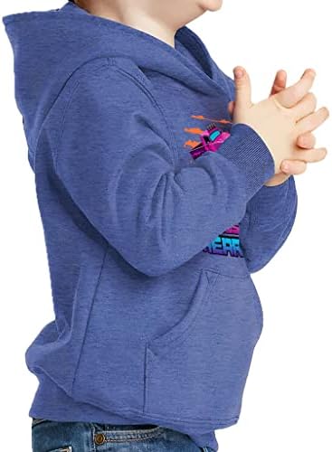Hoody-Пуловер за деца Crushing Hearts - Мультяшная Hoody Отвътре с Гъба - Уникална Hoody за деца