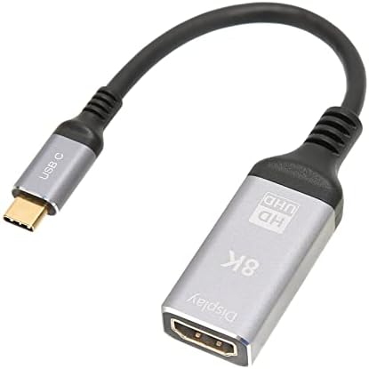 Адаптер за Мултимедиен Интерфейс USB C в HD Поддържа Висока Резолюция 4K 8K 60Hz 4K 120Hz за преносими компютри