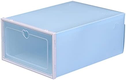 ZSFBIAO Кутия за съхранение на обувки Дебели Прозрачни Пластмасови Рафтове за обувки Прахоустойчив Чекмеджето