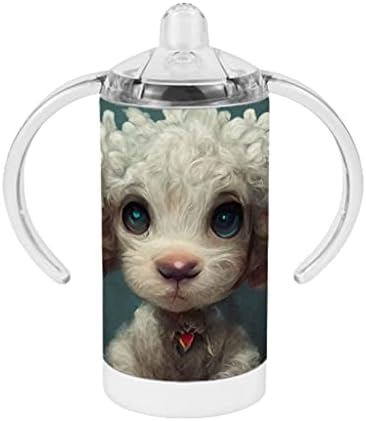 Клип-арт Sippy-Чаша За Къдрава кучета - Poodle Baby Sippy Cup - Графична чаша за Sippy