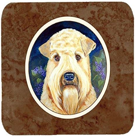Подложки от мека пяна Carolin's Treasures Wheaten Terrier (комплект от 4 броя), 3.5 инча, различни цветове