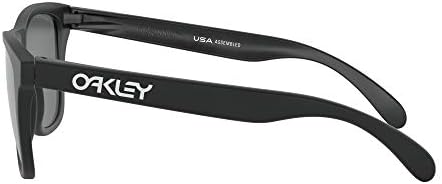 Слънчеви очила Oakley frogskins слънчеви Матово-Черни, с Поляризирани лещи Prizm Black + Стикер
