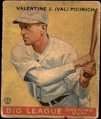 1933 Гуди # 118 Вее Пикинич Бруклин Доджърс (Бейзбол карта) ЧЕСТНО Доджърс
