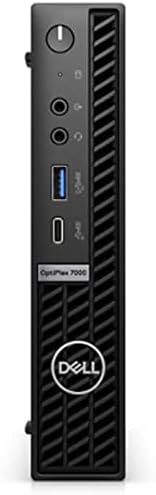 Настолен компютър Dell Optiplex 7000 7000 Micro Tower (2022) | Core i7-256 GB SSD-памет - 32 GB оперативна памет