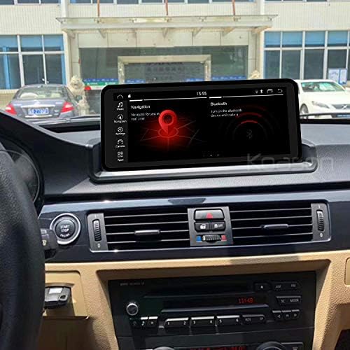 Koason Android E90 E91 E92 E93 10,25Черен Екран Дисплей Монитор Авто Видео Мултимедиен Плейър GPS Навигация