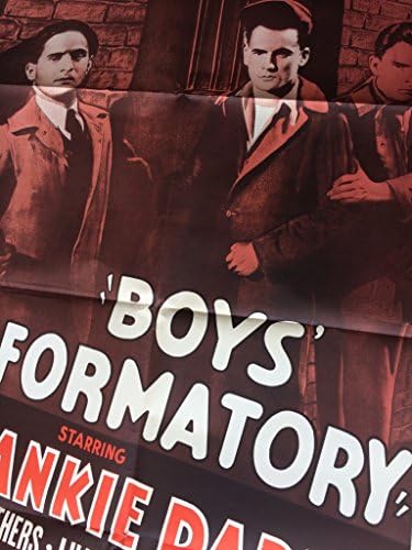 Оригинален плакат на филма Исправительное институт за момчета на 1940-те години, отлично състояние, един лист
