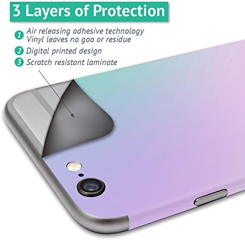 Кожата MightySkins е Съвместим с Samsung Notebook 9 13 (2017), обвивка на корицата Стикер Skins Blue Mystic