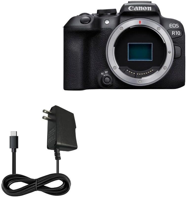 Зарядно устройство BoxWave, съвместим с Canon EOS R10 - Wall Charger Direct (5 Вата), Стенно зарядно устройство