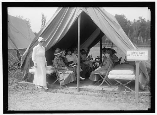 Исторически находки Снимка: 1916 година, Американския Червен Кръст, на Женската Школа на Национална Служба,