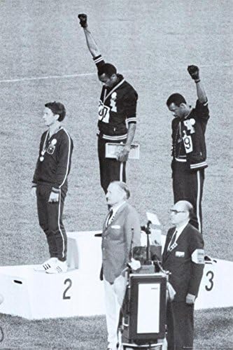 Черна сила, Плакат на Олимпийските игри 1968 в Мексико сити 24 x 36