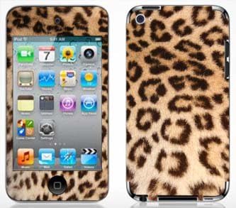 Кожата с леопардовым принтом за Apple iPod Touch 4G 4-то поколение