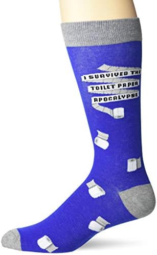 Чорапи K. Bell Мъжки Забавни Чорапи за Новостите Поп-култура Crew Socks