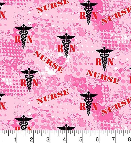 Памучен плат за медицински сестри-памучен плат за медицински сестри с един абстрактен геометричен модел се Продава
