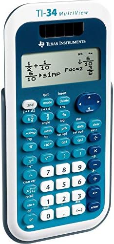 Научен калкулатор Texas Instruments TI34 MultiView (TI-34MV)