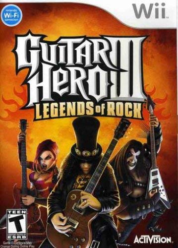 Guitar Hero III: Legends рок - Nintendo Wii (само за игра) (Актуализиран)