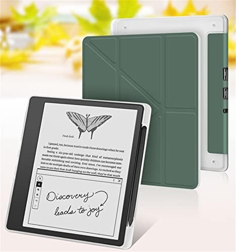 Калъф GUKSRASO за Kindle Scribe 10.2 инча (издаден през 2022 г.) - Тънък Водоустойчив калъф от TPU с функция за автоматично преминаване в режим на заспиване / събуждане, с притежателя