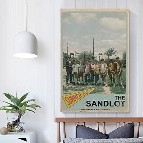 LOEBKE The Sandlot Плакат на Класически Филм Ретро Постер Декоративна Живопис на Платно Стената Плакати И Художествена