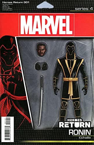 Връщане герои на 1 (вариант фигури) VF / NM ; Комиксите на Marvel