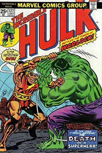 Incredible Hulk, 177 (с марката Marvel Value) VG ; Книга на Marvel comics | Адам Уорлок Джери Конуей