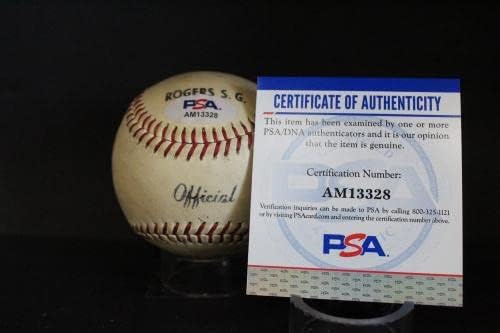Бейзболен автограф с автограф на Тед Симмонса Auto PSA/DNA AM13328 - Бейзболни топки с Автографи