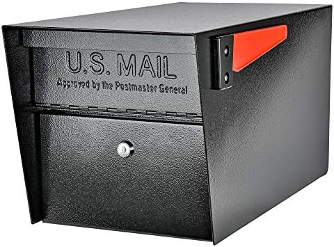 Пощенска кутия за сигурност Mail Boss 7536 Street Safe С Широтным Заключване, Черен