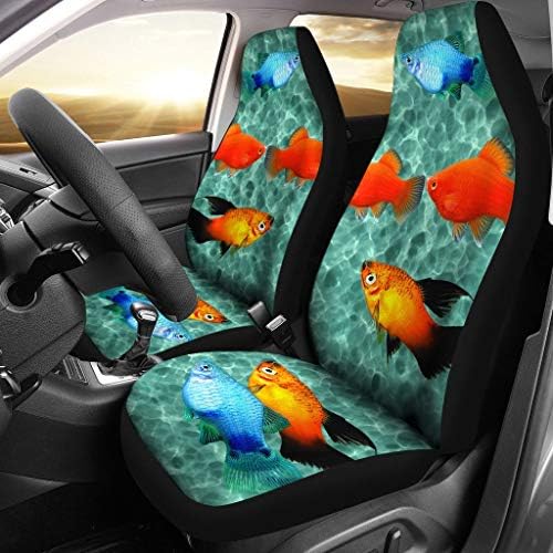 Калъфи за автомобилни седалки с шарките на Плоска Риба