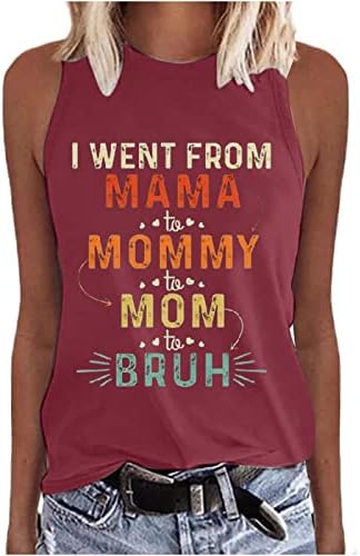 Женска тениска с писмото принтом Мама, Аз преминах от майка до майка, Майка на Бруху, Тениска, Сладка Тениска