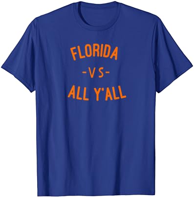 Тениска Florida VS All YALL Е тениска на щата Алигатор