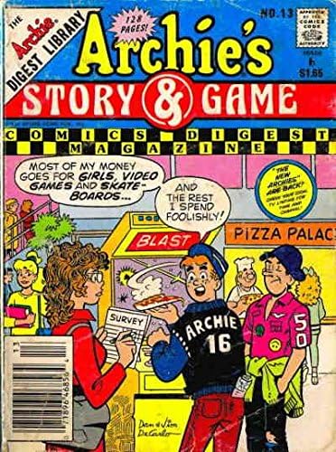 Списание Archie' ' s Story And Game Digest #13 VF ; Комикс Арчи