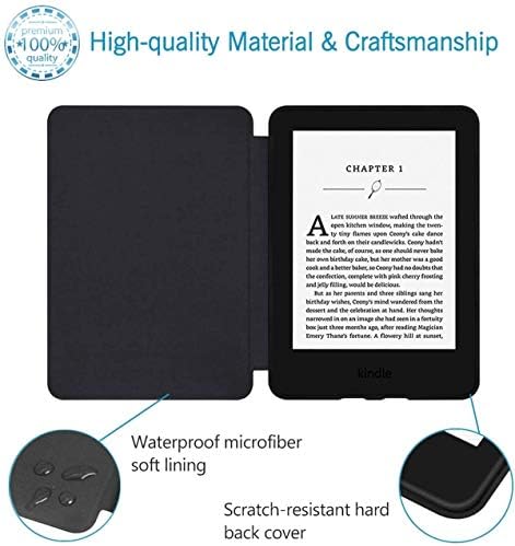 ВСЕМОГЪЩИЯТ водоустойчив калъф Kindle Paperwhite 1 2 3 - Нов текстилен smart-калъф премиум-клас с функция за