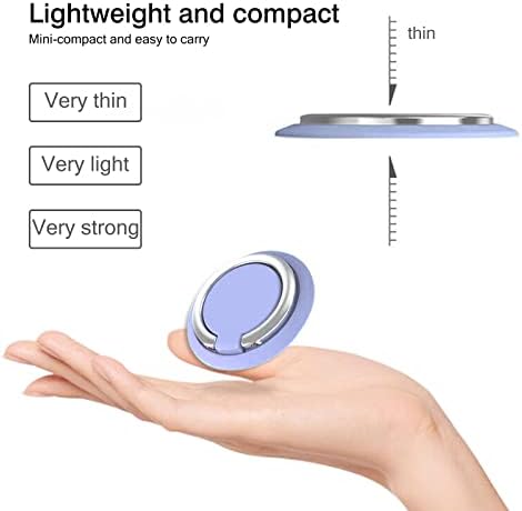 [2] Кръгла Сверкающая поставка за пръстени за мобилен телефон със завъртане на 360 градуса и регулируема на