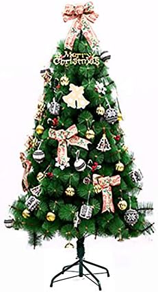 Предварително украсена с изкуствена Коледна елха CAIXIN, Коледна елха Премиум клас, която е лесно да се събере