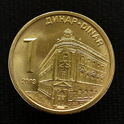 Сърбия 1 Динар, Случаен Година, Оригиналната Монета