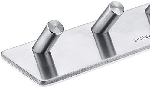 Стенен Куки от неръждаема стомана за по-тежки метални Закачалки за Закачане на Палтото, Кърпи, ключове