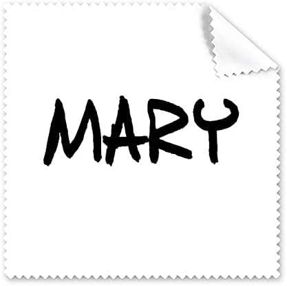 Специален Почерк Английското Име Мери Плат За Почистване на Екрана на Телефона за Пречистване на Точки 5шт