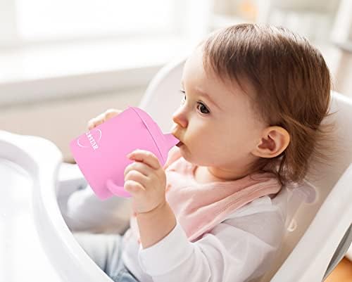 Силиконови Поильники LIL' STAR и Чашки за закуски, 2 1,5 грама за децата на възраст над 6 месеца | Непроливающиеся
