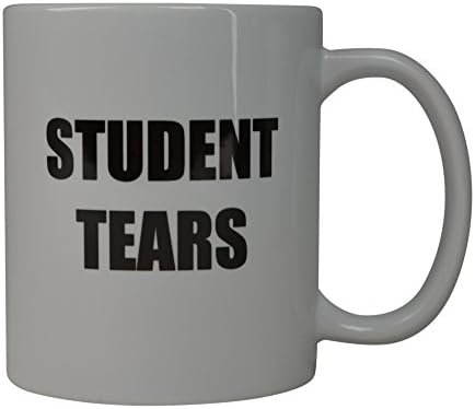 Тактическа Забавно Кафеена Чаша Rogue River - Чаша за Студентски сълзи, Идея за подарък за учители, 11 Грама, Бяла