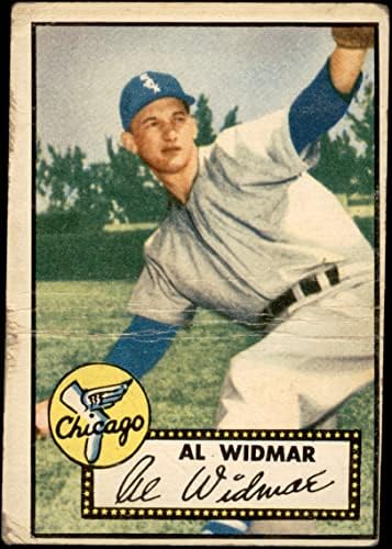 1952 Topps 133 CRM Ел Уидмар Чикаго Уайт Сокс (Бейзболна картичка) (Крем обратната страна) PHAIR Уайт Сокс