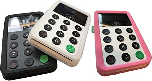 Защитен силиконов калъф-броня за картридера Paypal Zettle Card Reader 2 (розов)